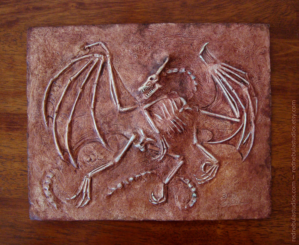 Dragon Fossil (Limited Edition) | Artwork | Red Nebula Studios