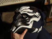 Fully painted Andora mask