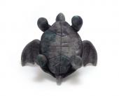 Tara the TortGoyle - Polymer clay tortoise gargoyle, underside