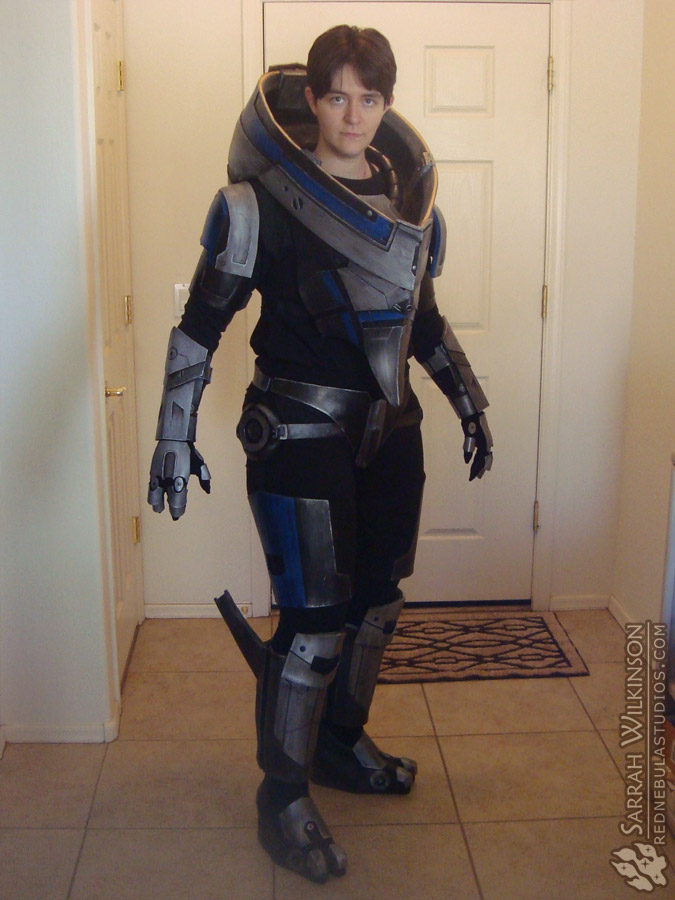 Test fit of most of the final armor