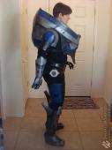 Test fit of most of the final armor