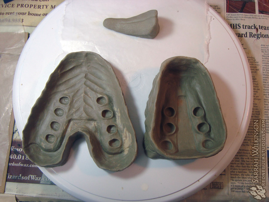 Garrus mouth interior sculpted parts