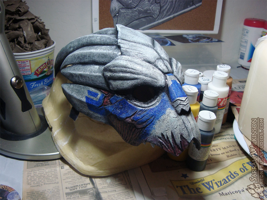 Garrus mask painting