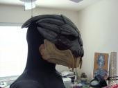 Garrus mask painting - test fit