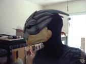 Garrus mask painting - test fit