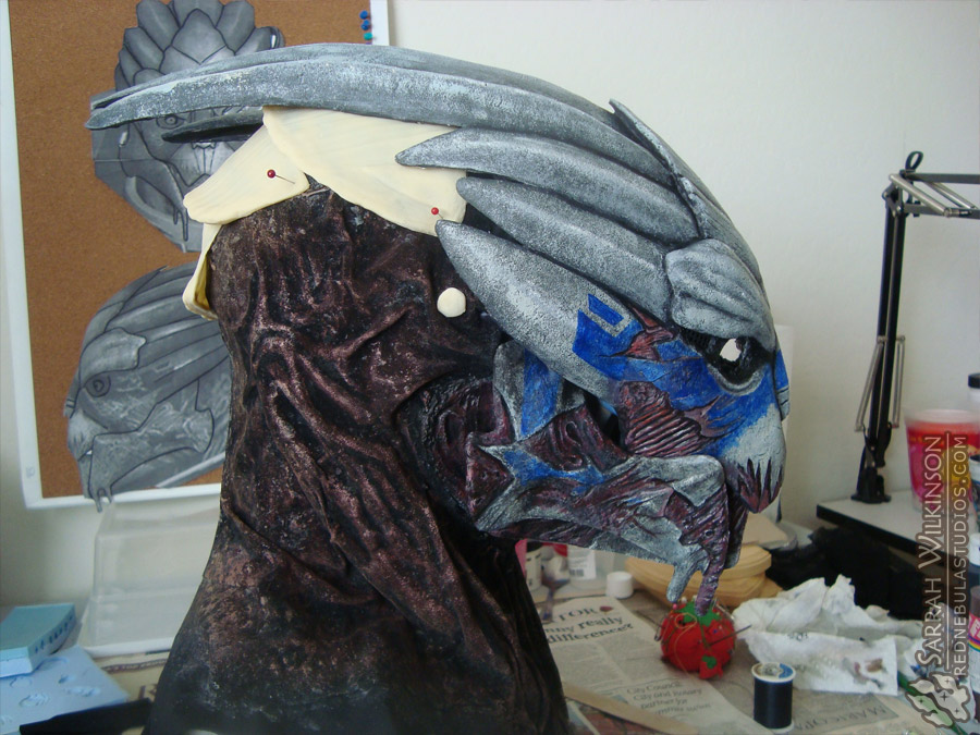 Garrus neck work in progress