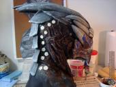 Garrus neck work in progress