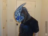 Garrus mask - Neck test fit