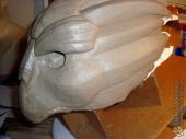Garrus mask sculpture