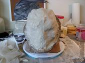 Garrus mask mold - first layer