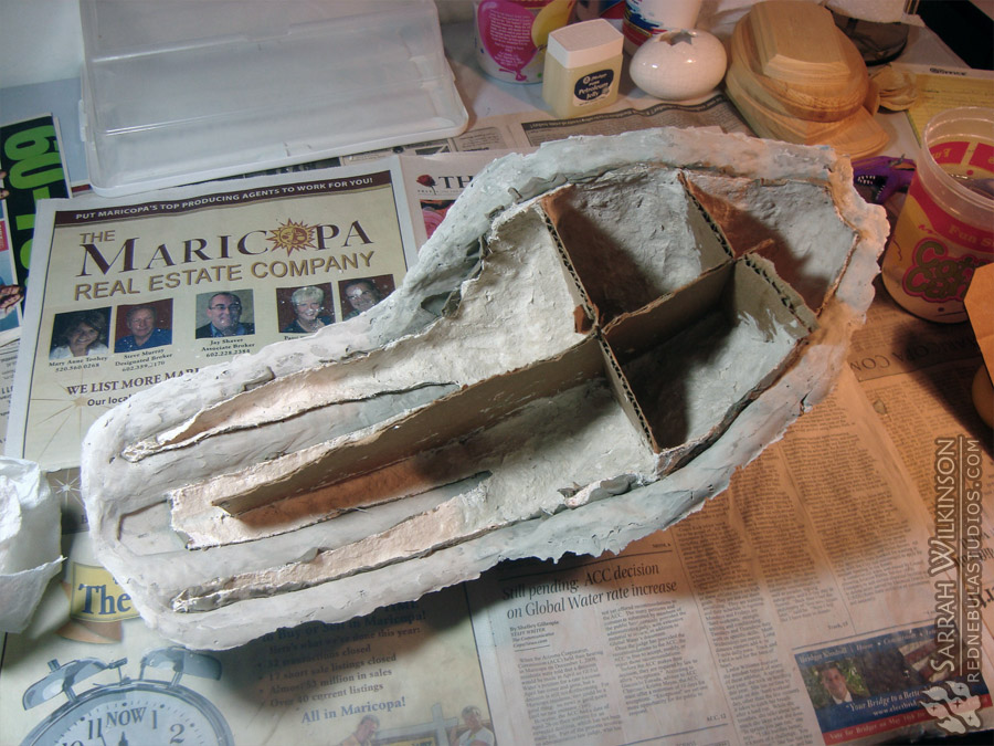 Garrus mask mold - underneath