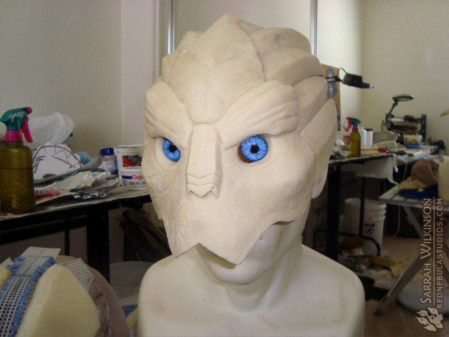 Garrus mask initial cast