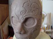 Sculpture in progress