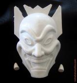 Raw cast resin mask