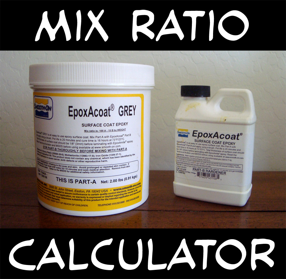 Mix Ratio Calculator Costuming Red Nebula Studios