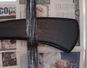 Blade with Mod Podge sealant
