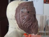 Sculpture in progress