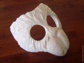 Blank spider mask cast in resin