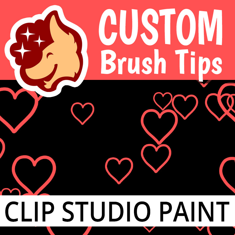 Tutorial Custom Brush Tips in Clip Studio Paint (Video) Artwork